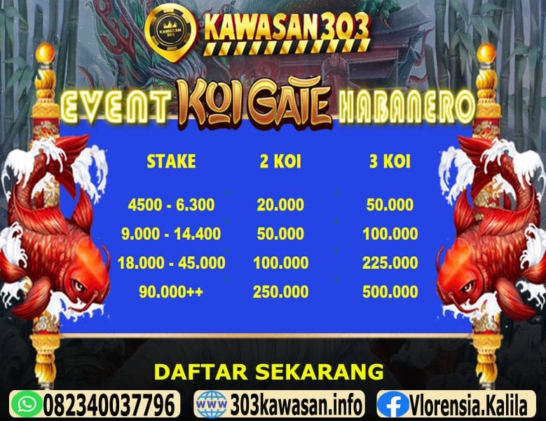 event koi gate kawasan303